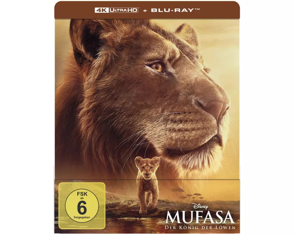 Mufasa: Der König der Löwen UHD (Limited Steelbook)
