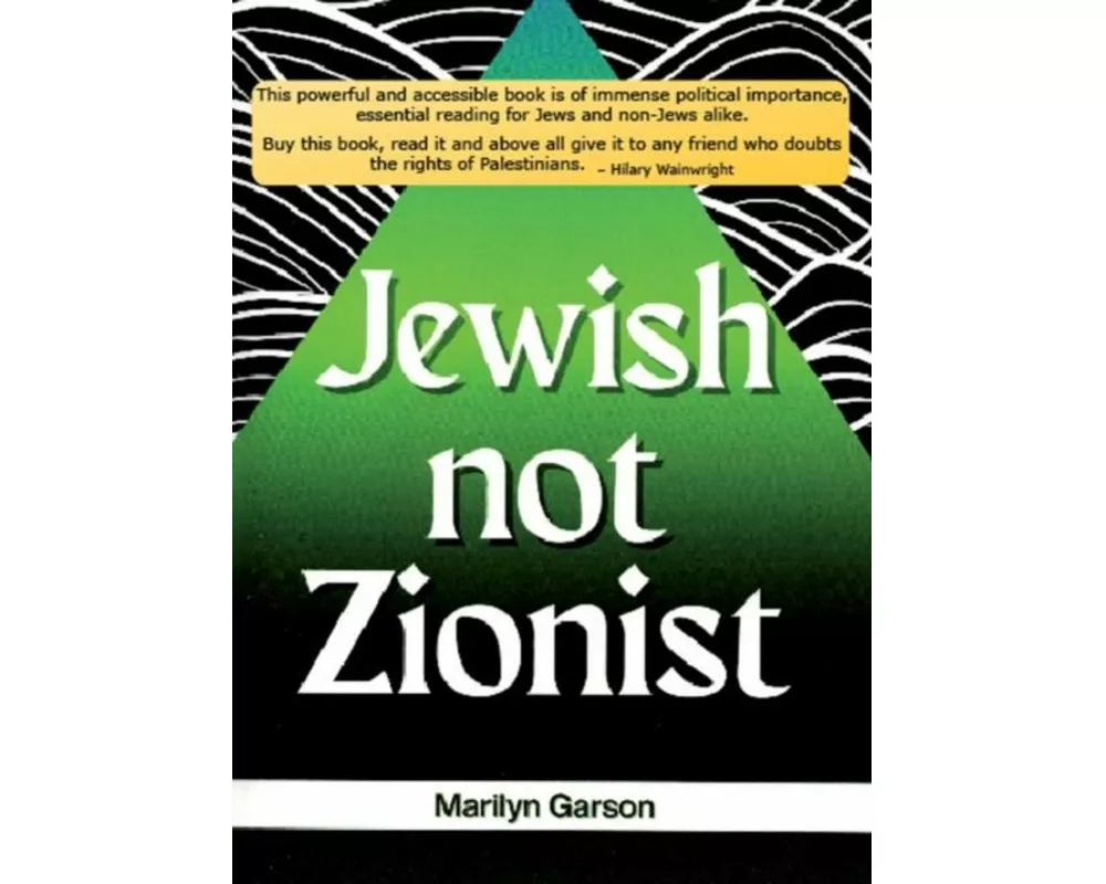 Jewish not Zionist