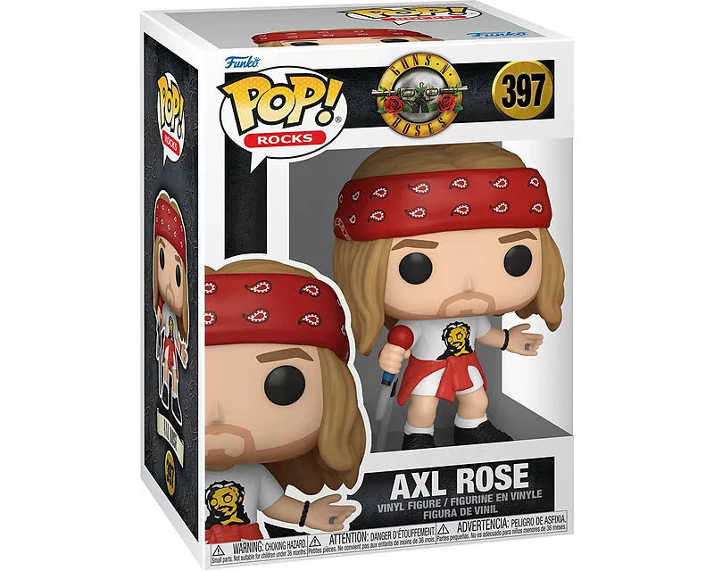 FUNKO POP Rocks GnR Axl Rose (1992) - mit Chase-Edition