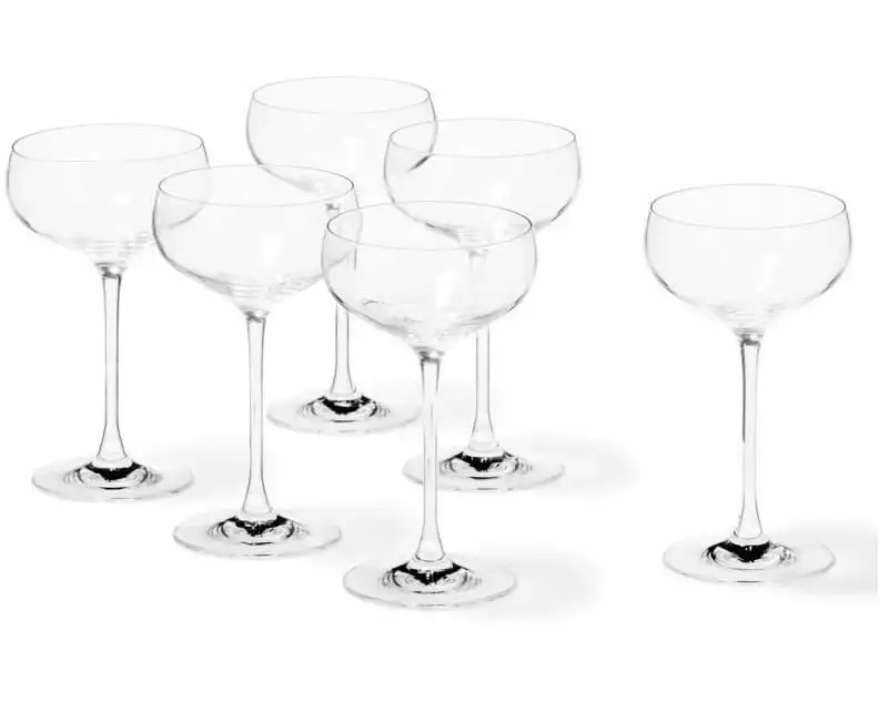 Leonardo Sektglas Cheers 315 ml, 6 Stück, Transparent