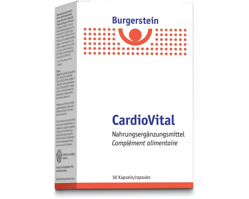 Burgerstein CardioVital 30 Kapseln