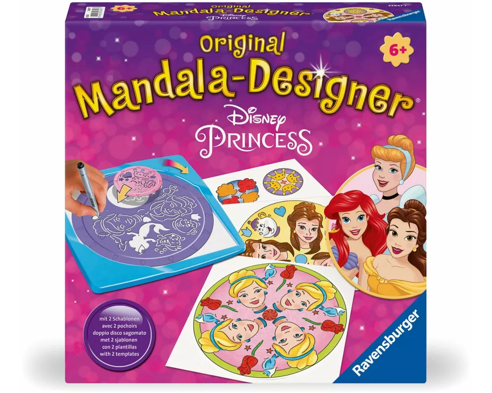 Mandala-Designer Midi - Disney Prinzessinnen