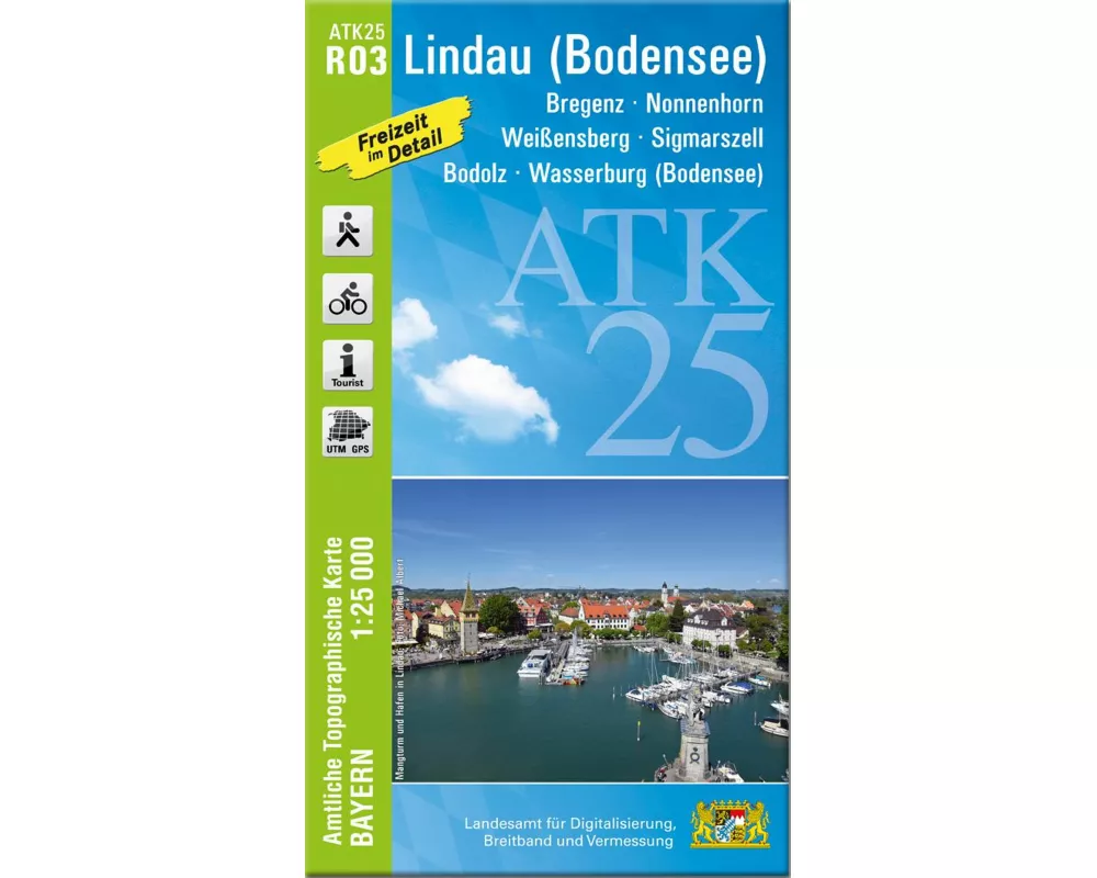 ATK25-R03 Lindau (Bodensee) (Amtliche Topographische Karte 1:25000)