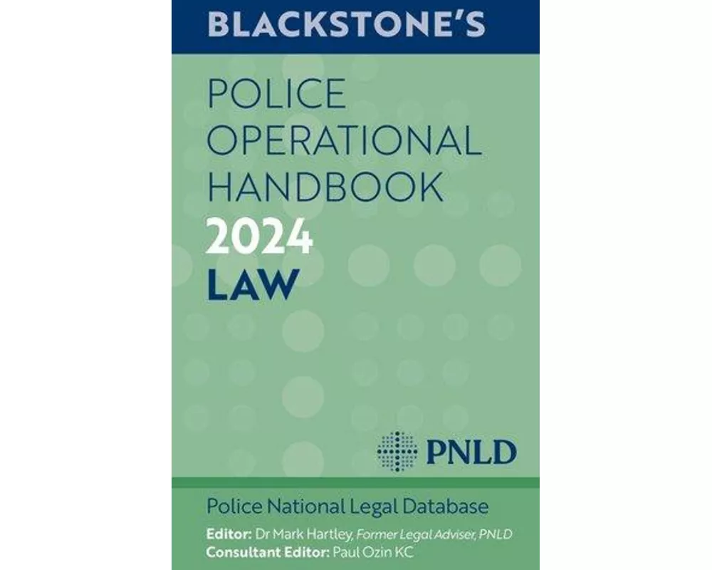 Blackstone's Police Operational Handbook 2024