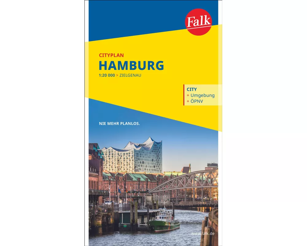 Falk Cityplan Hamburg 1:22.500