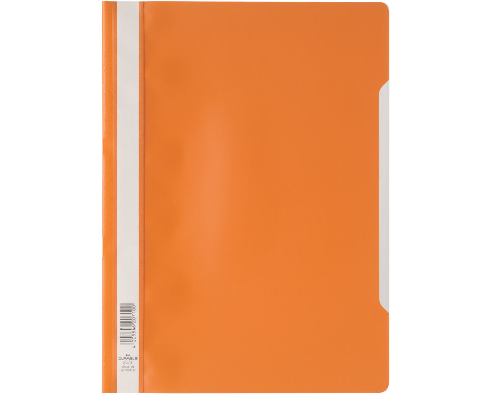 DURABLE Schnellhefter Standard PP A4 257309 orange