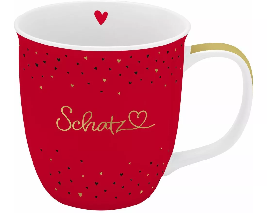 Tasse klein mit Motiv "Schatz"