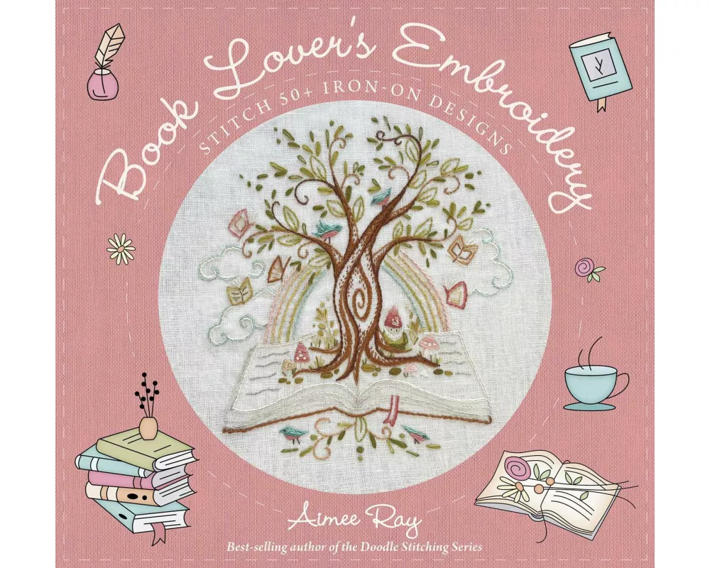 Book Lover's Embroidery