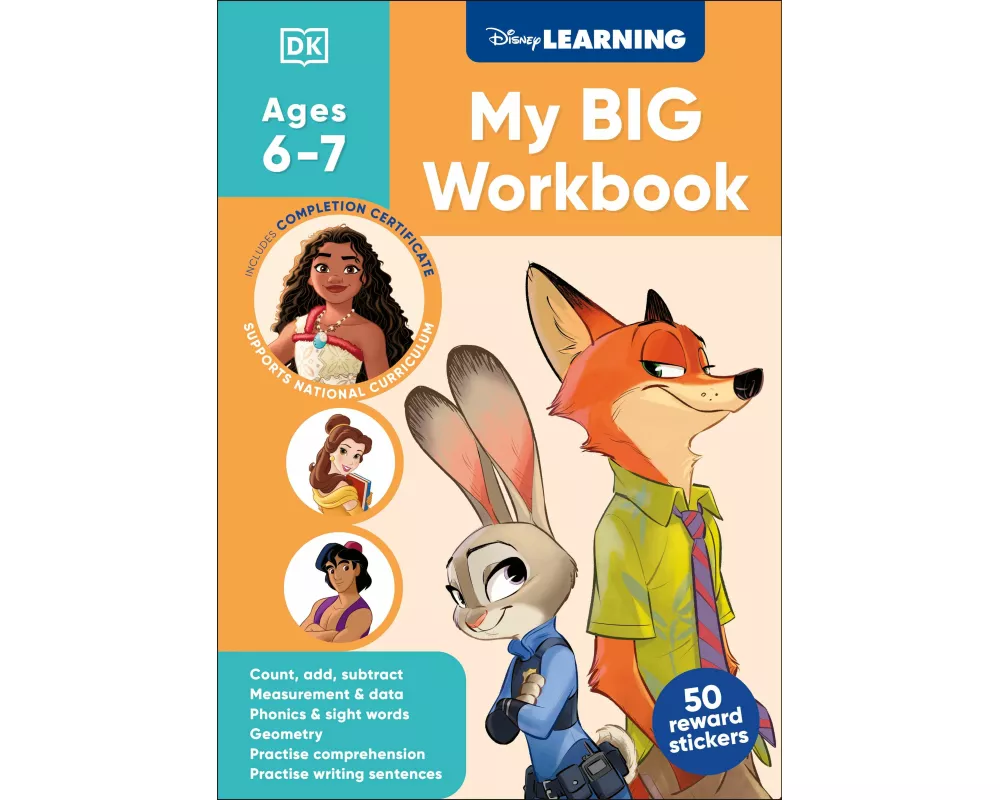 Disney Learning Big Workbook Ages 6-7 (Year 2)