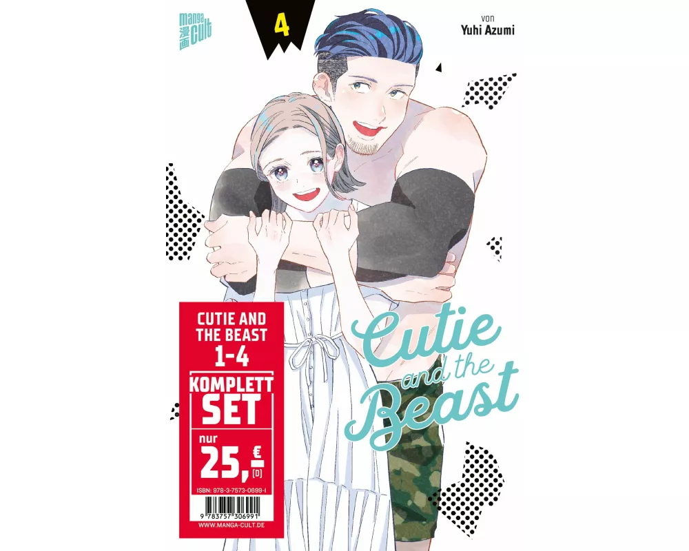 Cutie and the Beast Komplettset: Band 1 - 4