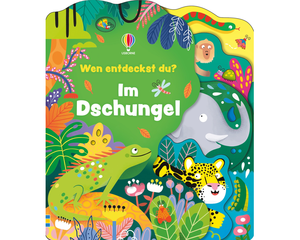 Wen entdeckst du? Im Dschungel