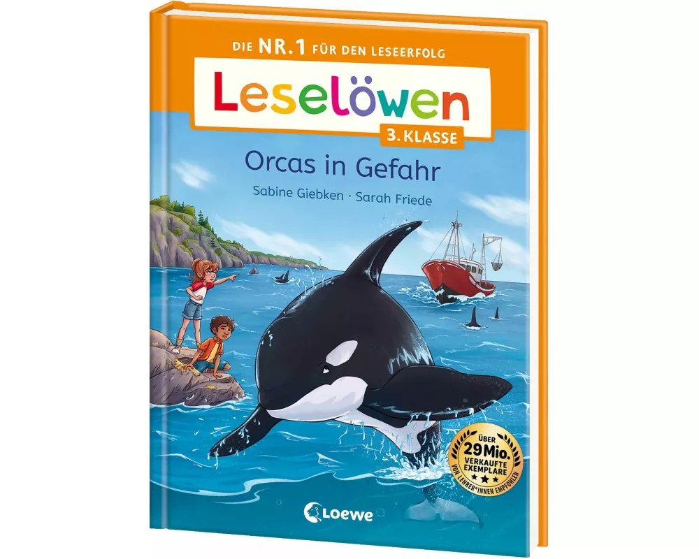 Leselöwen 3. Klasse - Orcas in Gefahr