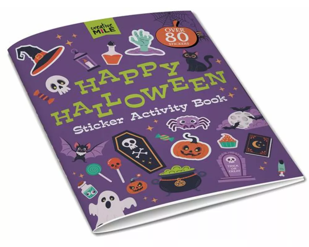 Happy Halloween Sticker Activity Book