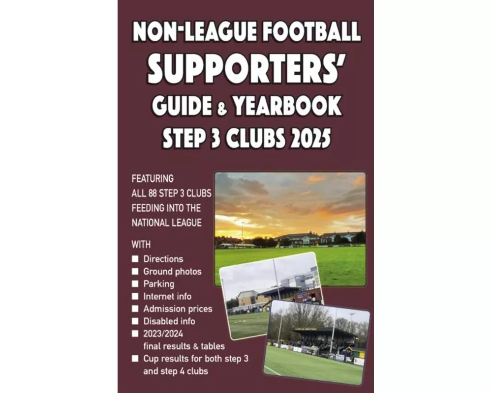 Non-League Football Supporters' Guide & Yearbook – Step 3 Clubs 2025