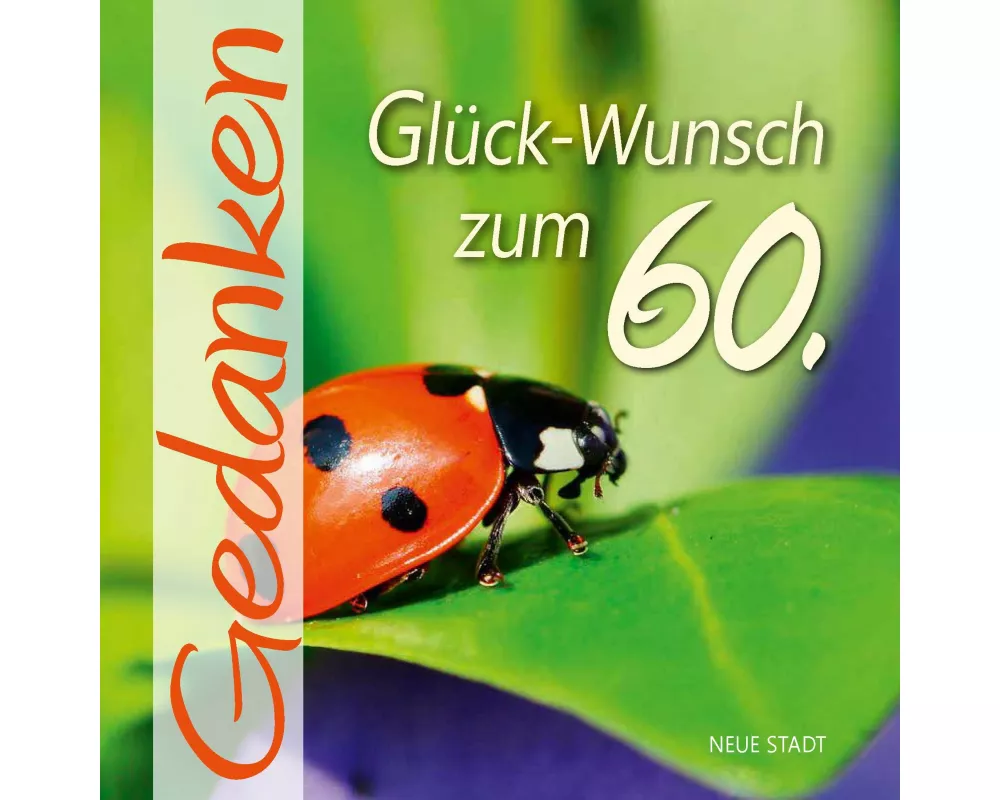 Glück-Wunsch zum 60