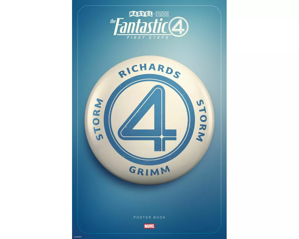 Marvel Studios' The Fantastic Four: First Steps Poster Book