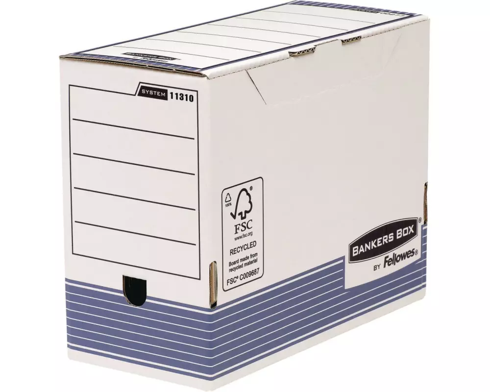 Fellowes Archivschachtel Bankersbox System A4+ 15 cm 10 Stück