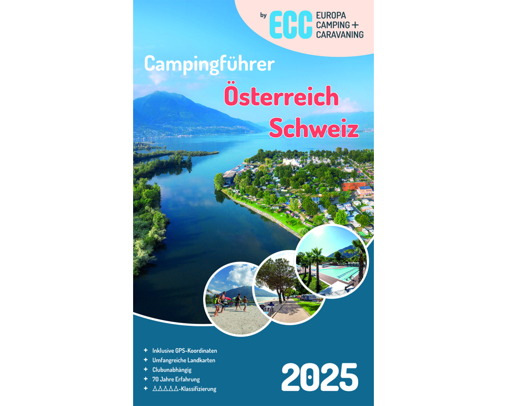 ECC Campingführer Österreich / Schweiz 2025