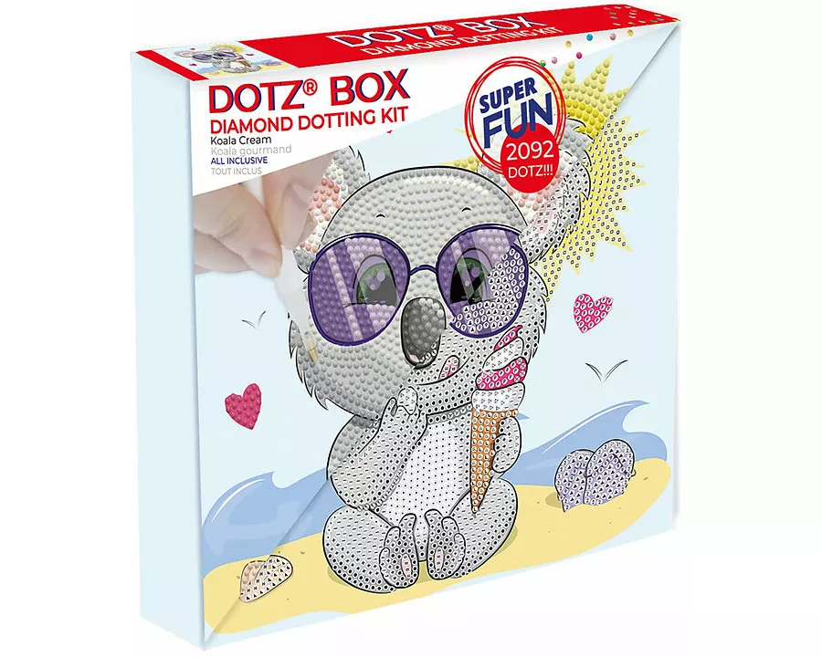 Diamond Painting Koala Eiscreme