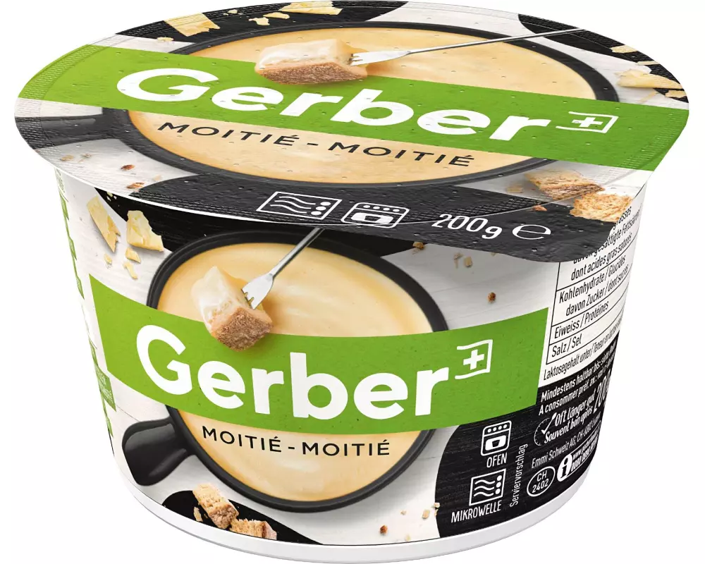 Gerber Fondue Moitié-moitié Mikro 200 g