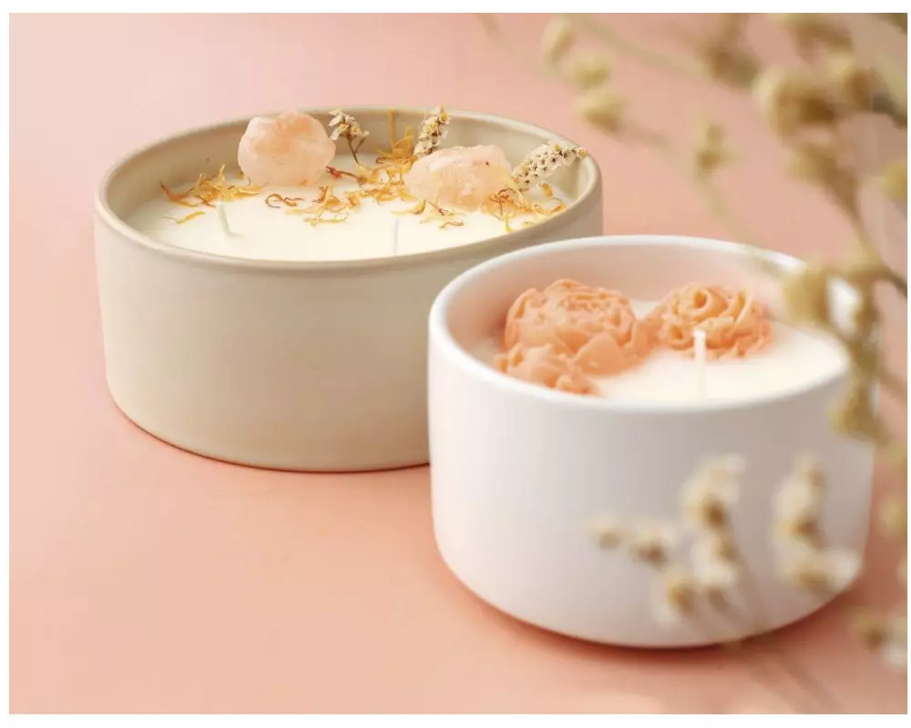 Graine Créative Bastelset Kerzen-DIY-Set Harmonie Vanille Kerzen Kit