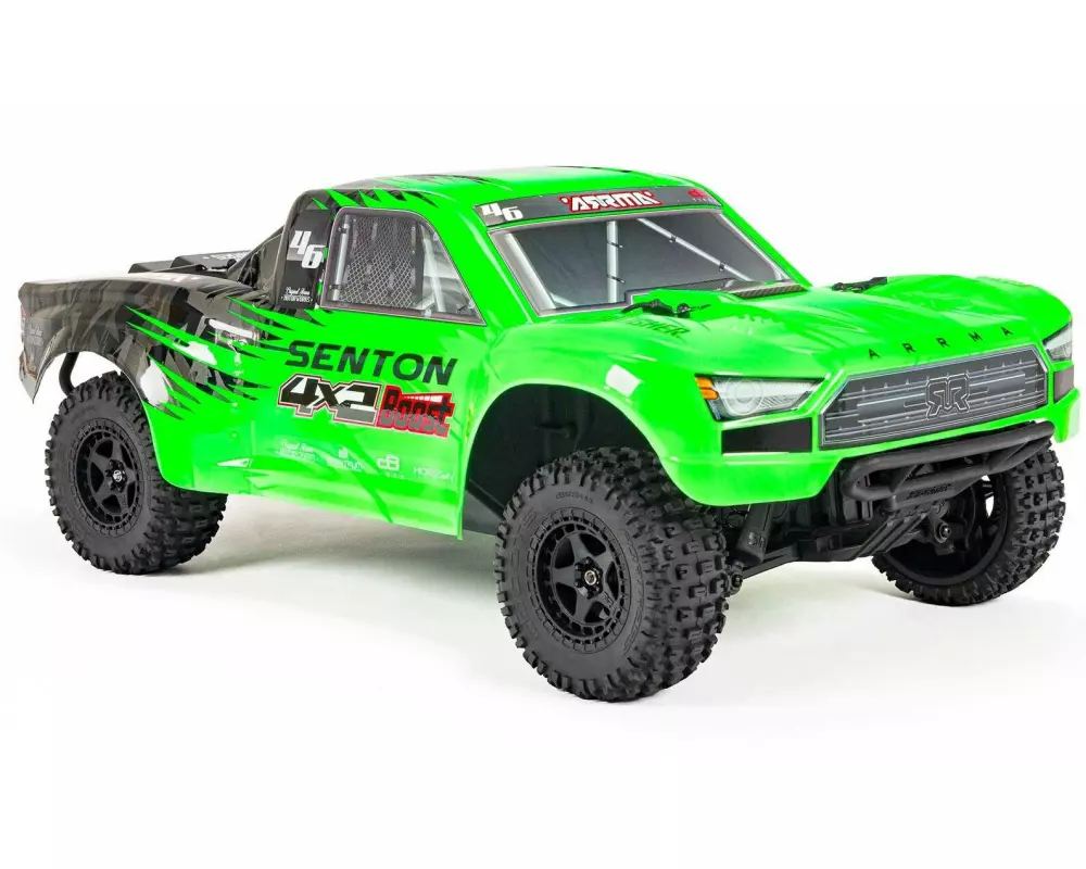 Arrma Short Course Truck Senton 4x2 Boost Mega, Grün RTR, 1:10