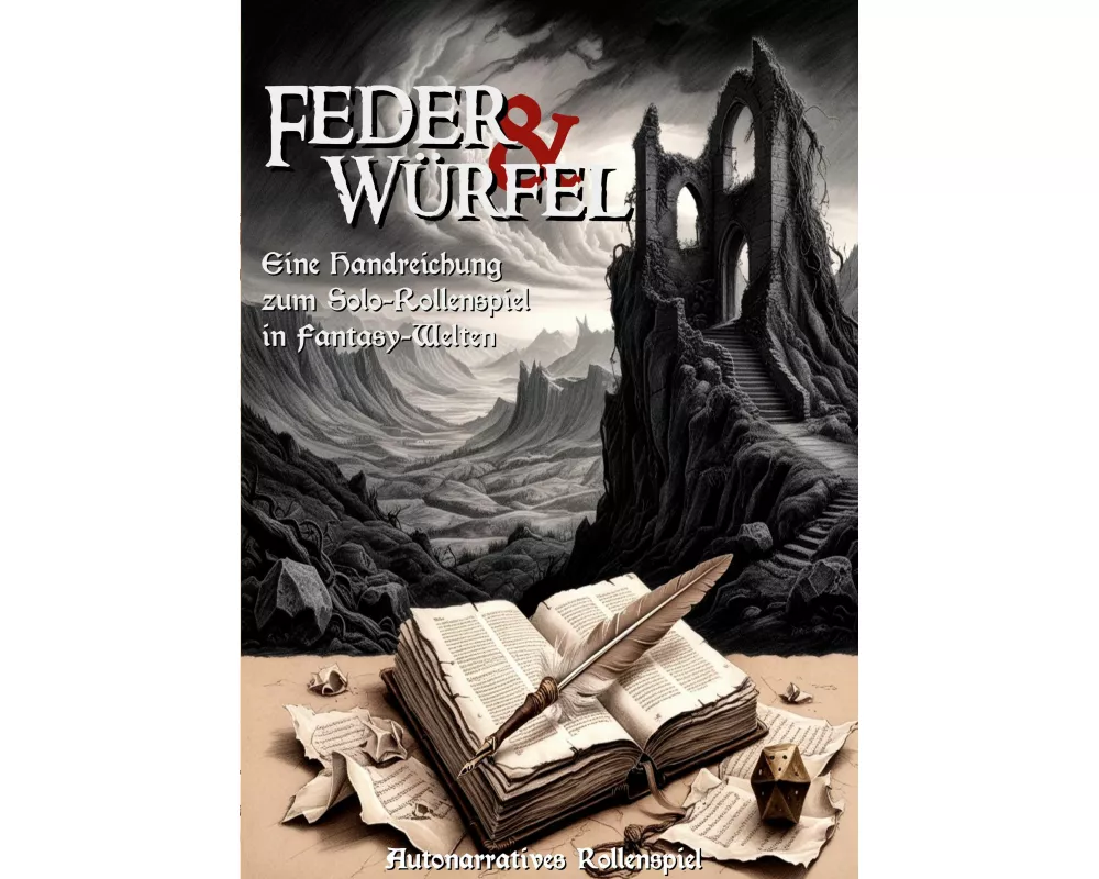 Feder und Würfel