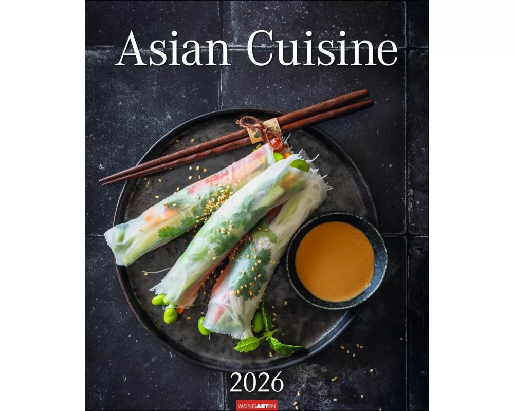 Asian Cuisine Edition Kalender 2026