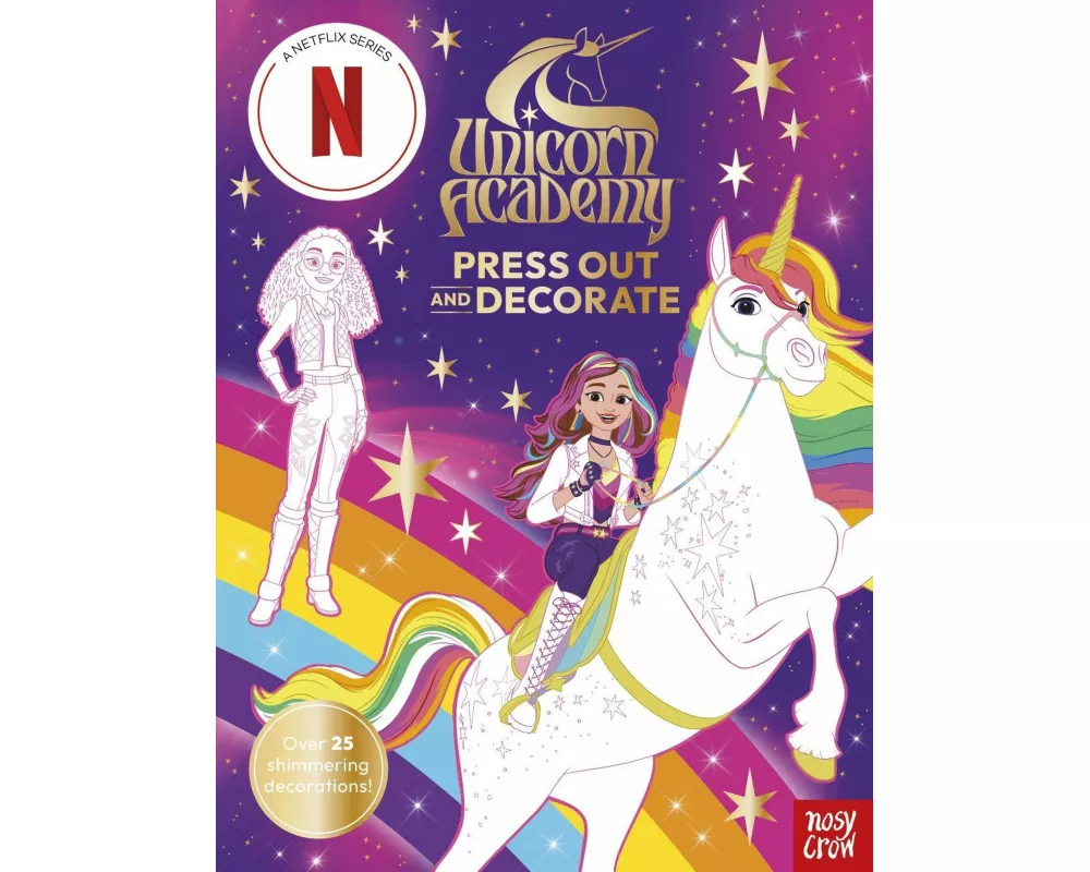 Unicorn Academy: Press Out and Decorate
