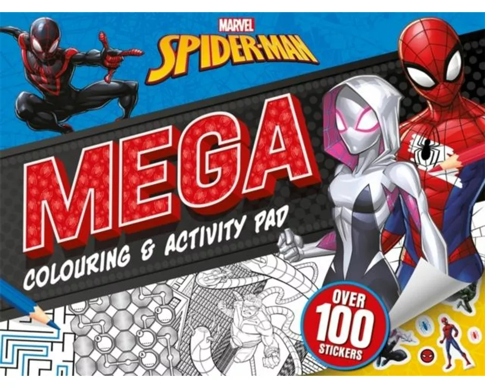 Marvel Spider-Man: Mega Colouring & Activity Pad