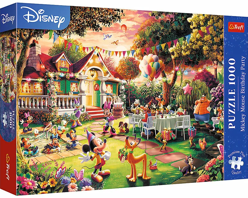 Puzzle Premium Plus 1000 – Micky Maus's Geburtstag