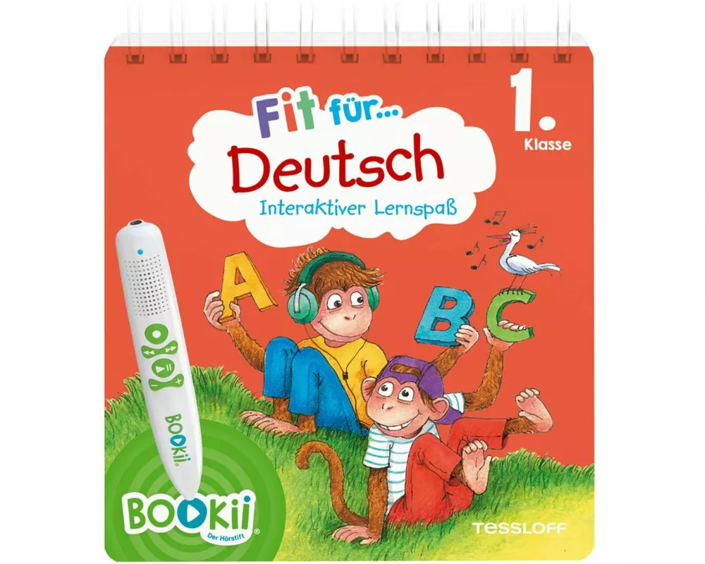 BOOKii Fit für Deutsch Interaktiver Lernspaß 1. Klasse