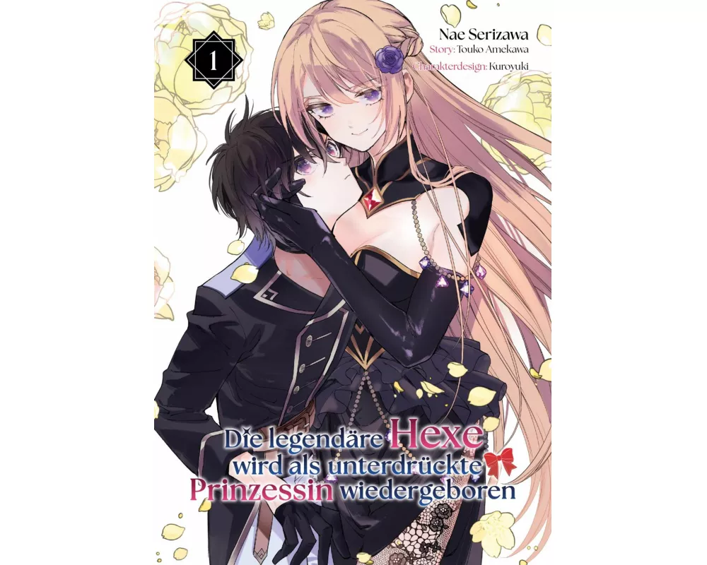 Die legendäre Hexe wird als unterdrückte Prinzessin wiedergeboren (Manga), Band 01