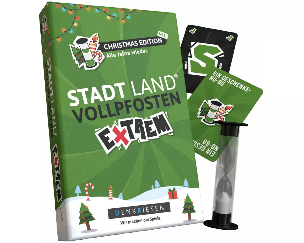 DENKRIESEN - STADT LAND VOLLPFOSTEN - Extrem - CHRISTMAS EDITION - "Alle Jahre wieder."