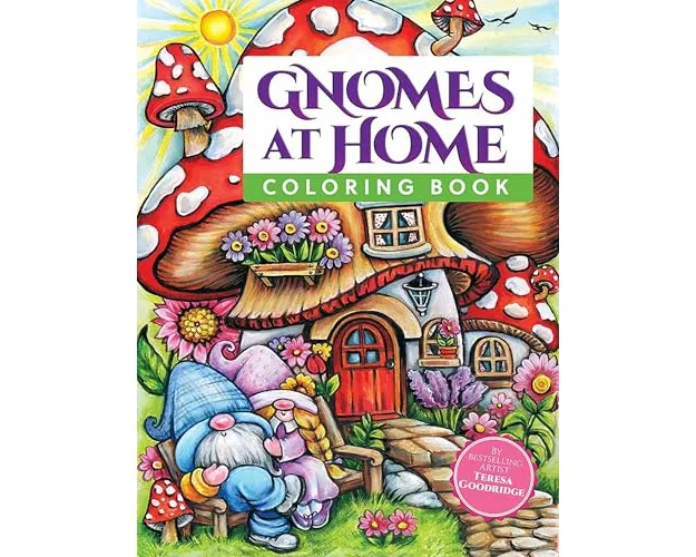 Gnomes at Home Coloring Book