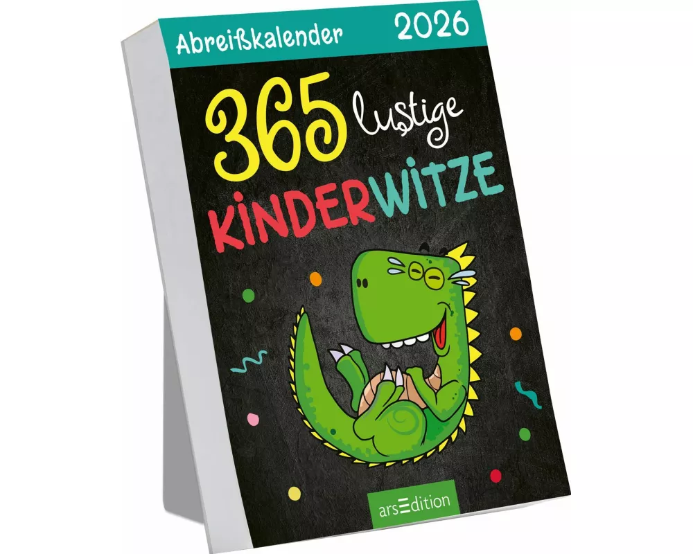 Abreißkalender 365 lustige Kinderwitze 2026