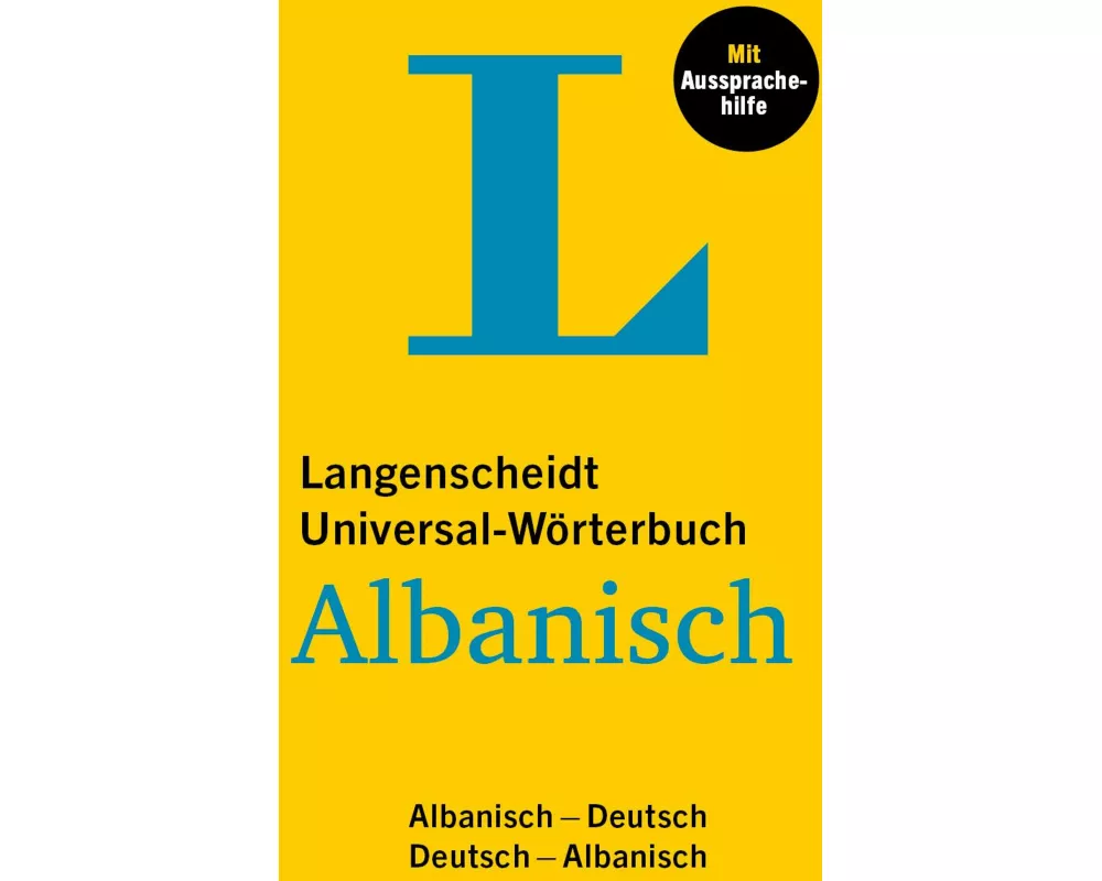 Langenscheidt Universal-Wörterbuch Albanisch