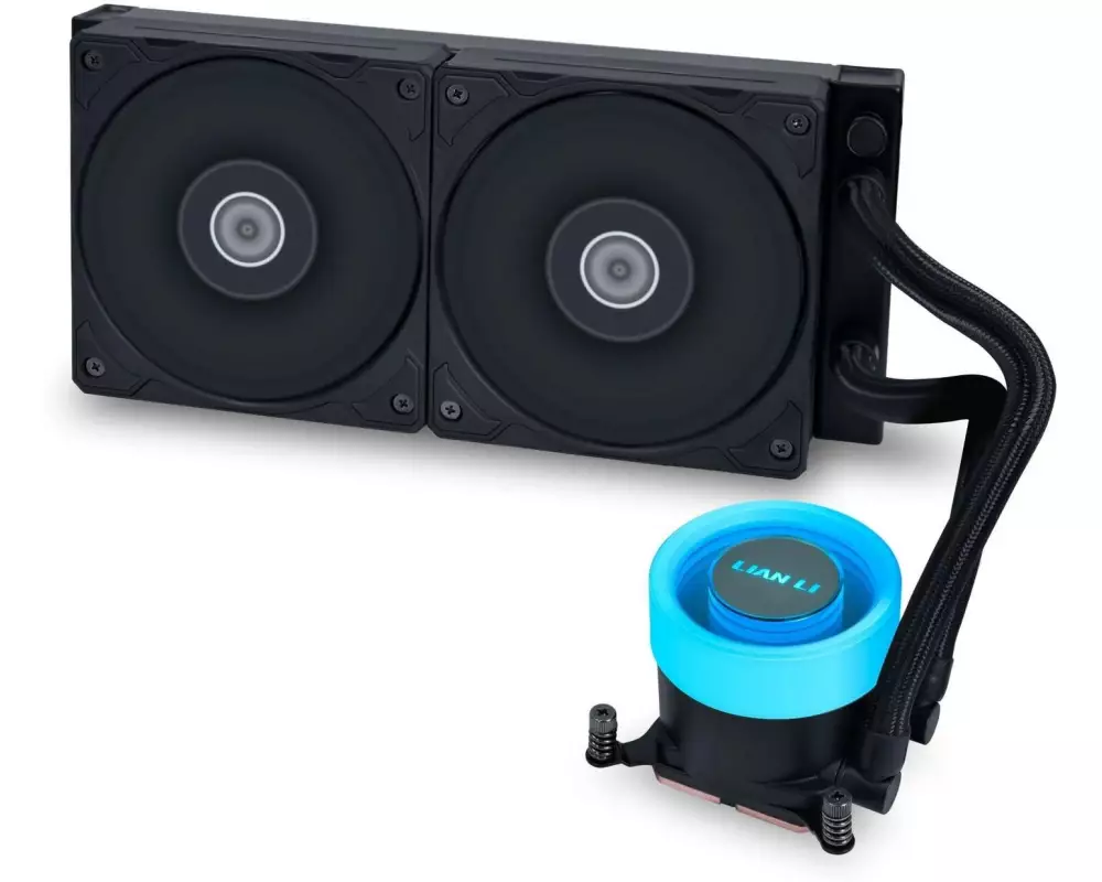 Lian Li Wasserkühlung GA II Lite Schwarz