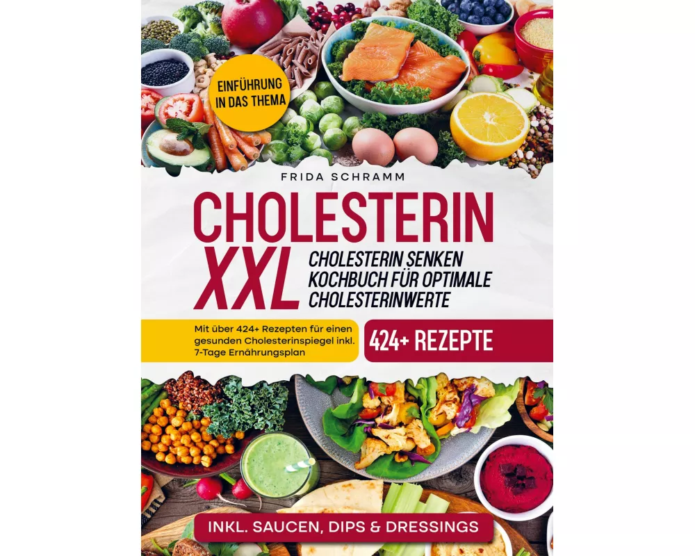 Cholesterin XXL - Cholesterin senken Kochbuch für optimale Cholesterinwerte
