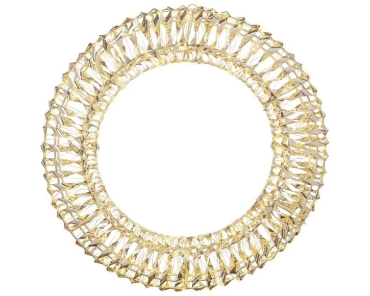 STT Glamour wreath, 50 Warmweiss