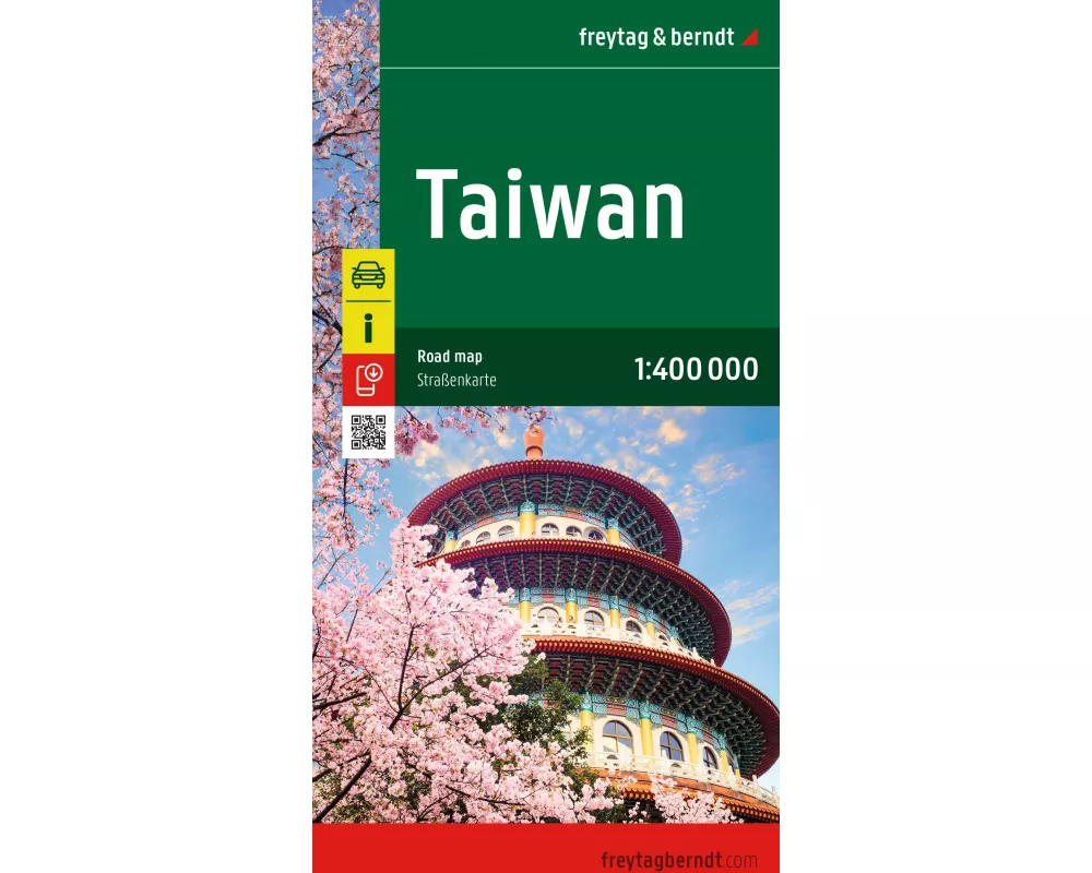 freytag & berndt Straßenkarte Taiwan 1:400.000