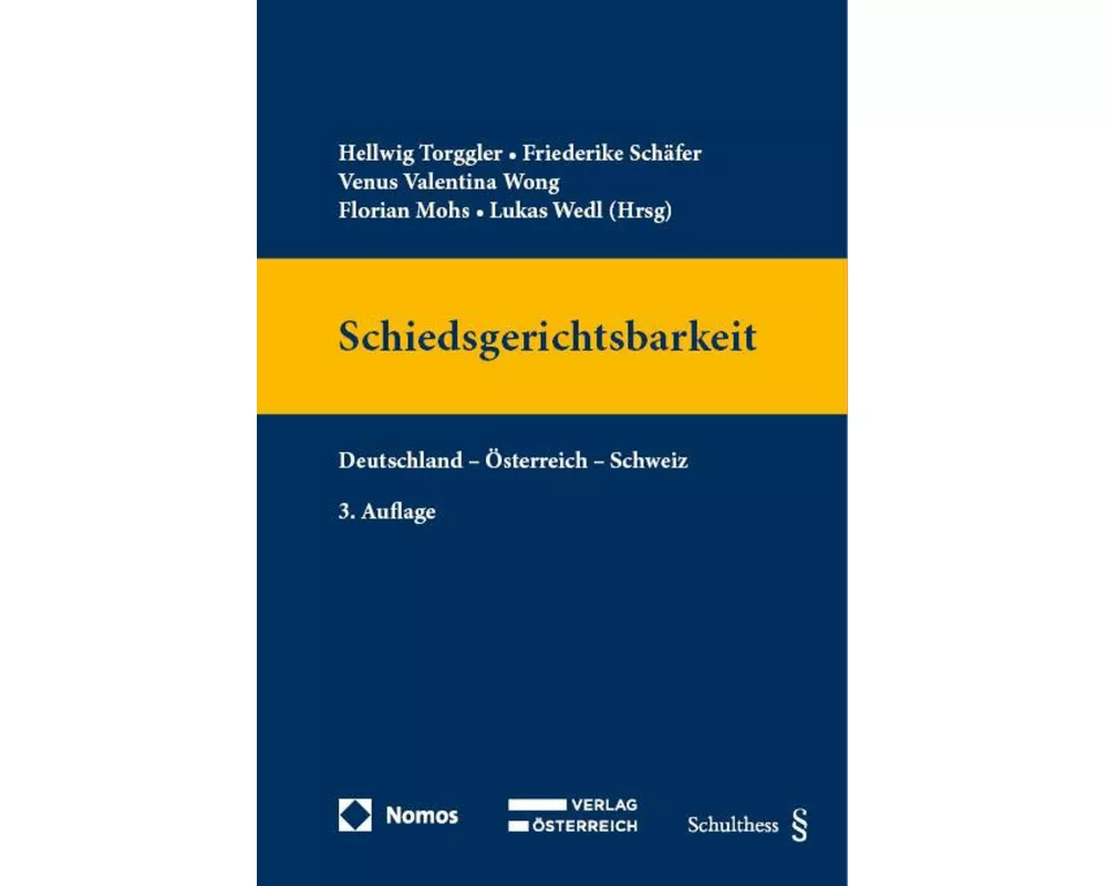 Handbuch Schiedsgerichtsbarkeit