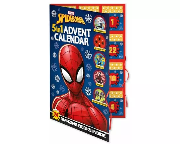 Marvel Spider-Man: 5-in-1 Advent Calendar