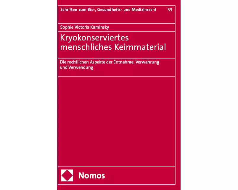 Kryokonserviertes menschliches Keimmaterial