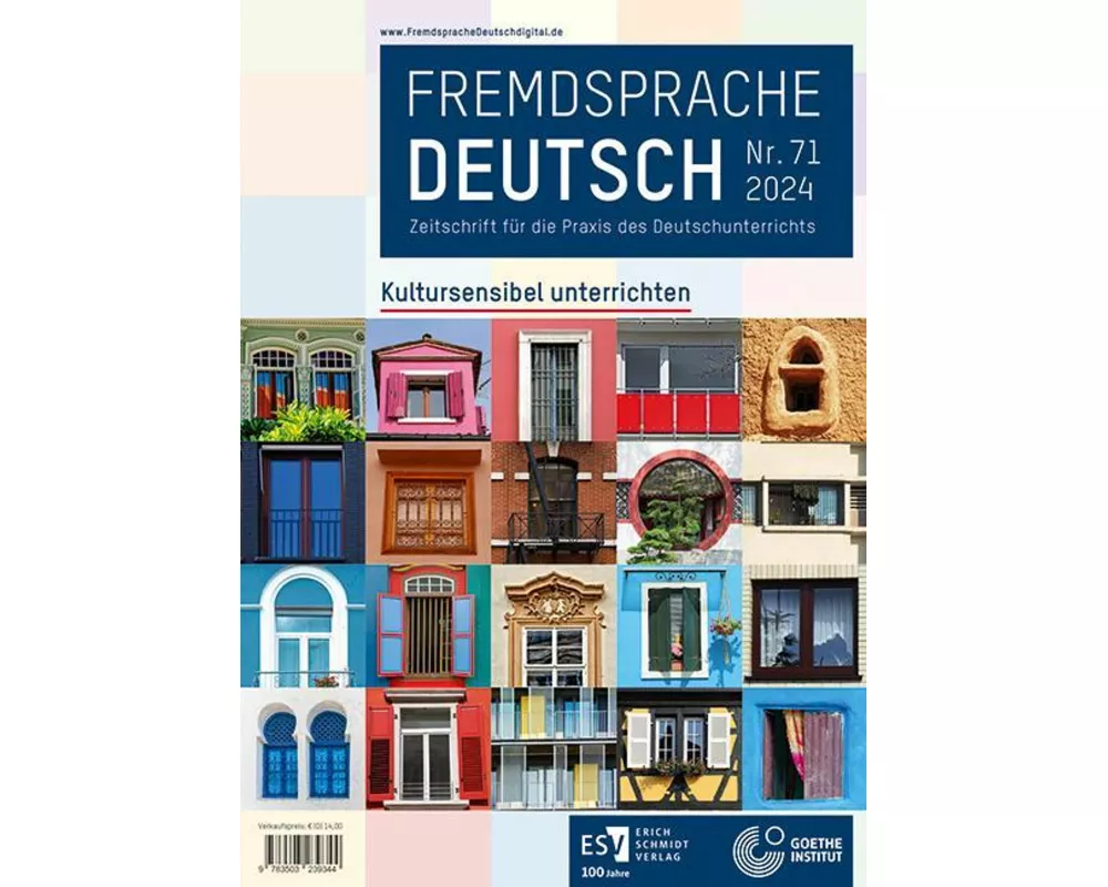 Fremdsprache Deutsch - - Heft 71 (2024): Kultursensibel unterrichten