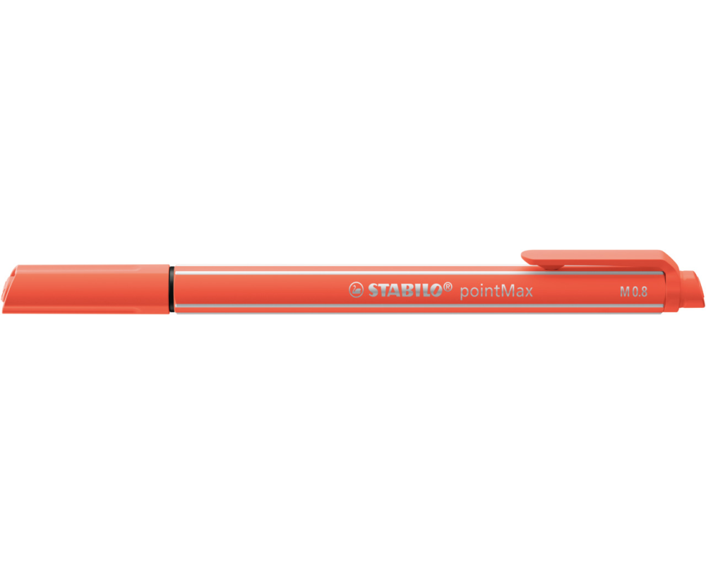 STABILO Fineliner PointMax 0.8mm 488/7 korallenrot