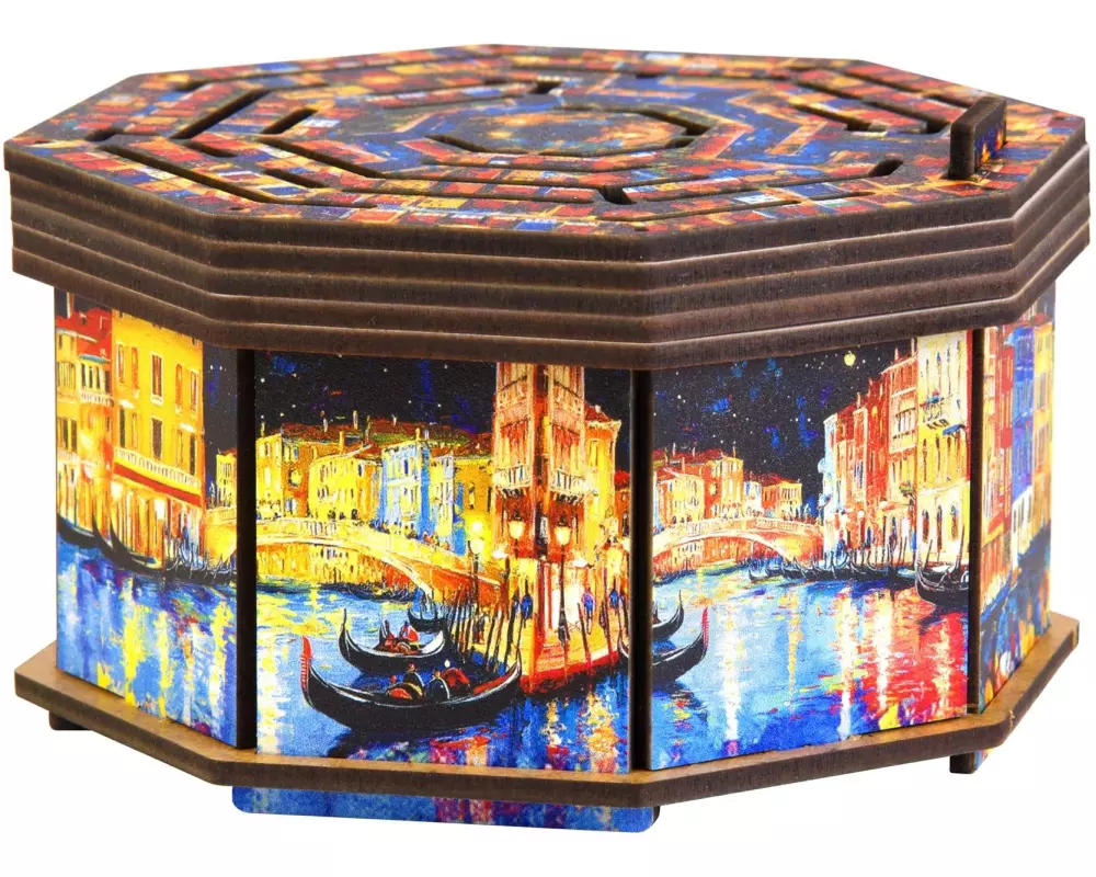 Escape Welt Rätselspiel Art Secret Box «Maze»