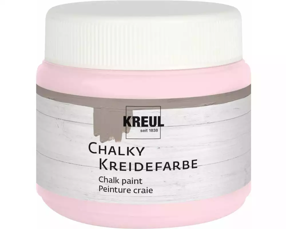 Kreul Kreidefarbe Chalky Mademoiselle Rosé, 150 ml