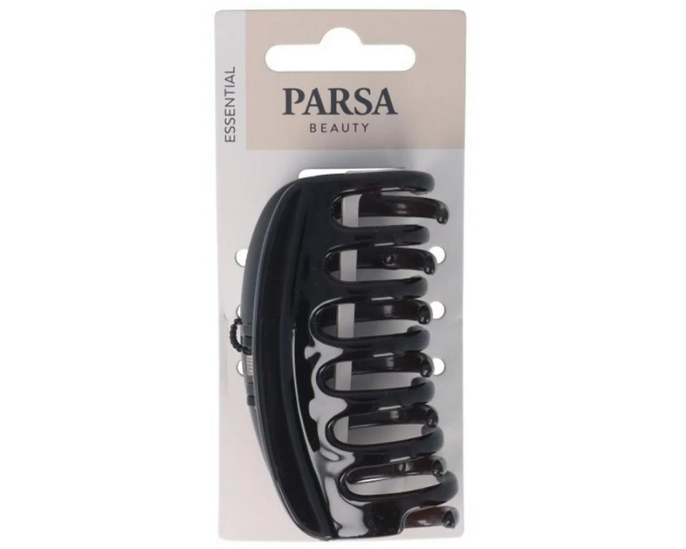 Parsa Beauty Haarklammer T-Shell gross shiny Braun 1 Stück