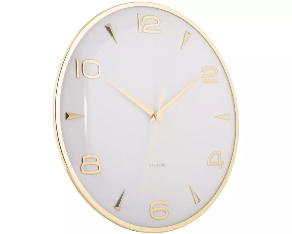 KARLSSON Wanduhr Sienna Glow White